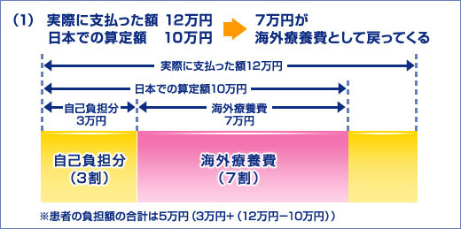 海外療養費の例1